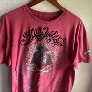 Star Wars Marc Ecko Darth Vader Unique Design Semi- Vintage 2007 Tshirt. XL